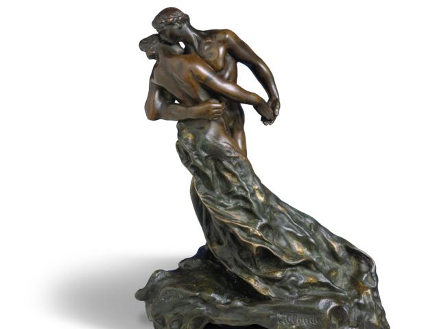 Camille Claudel, La Valse (Der Walzer), 1891/92, Neue Pinakothek, München, Leihgabe der Versicherungskammer Bayern, © Foto: Blauel/Gnamm/ARTOTHEK