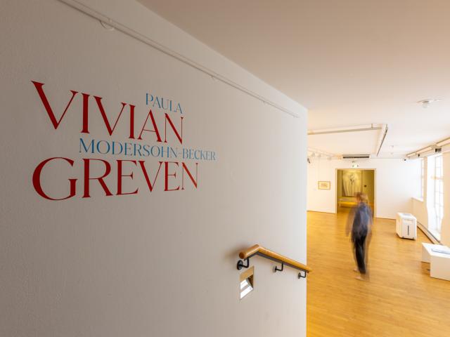 Blick in die Ausstellung "Vivian Greven | Paula Modersohn-Becker" © Foto: Patric Leo